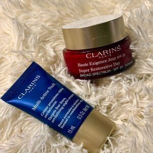 Clarins 1.7 haute exigence Super Restorative Day Cream Multi-Active nuit Cream